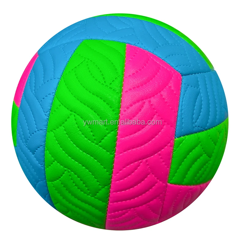 Wholesale and custom colorful sport volleyball ball beach inflatable volleyball training ball for volleyball