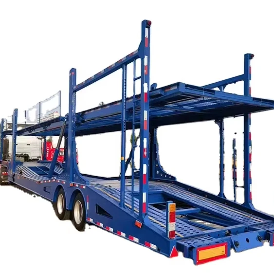 3 Axle Car Carrier Trailer 10-20M car transporter truck heavy semi trailer for sale