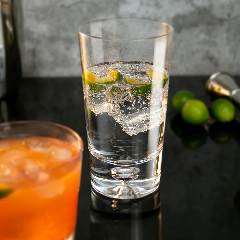 Выдунные в ручную из без примесей свинца и с украшением в виде кристаллов на высоком-шар из стекла с airbubble