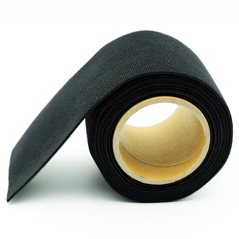 Polyurethane Reactive Adhesive PUR Back To Back Hook And Loop Tape With Extremely Strong Adhesive Force