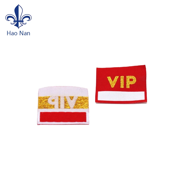 Cheap Woven Label Clothing Handmade Items custom design logo for clothing label