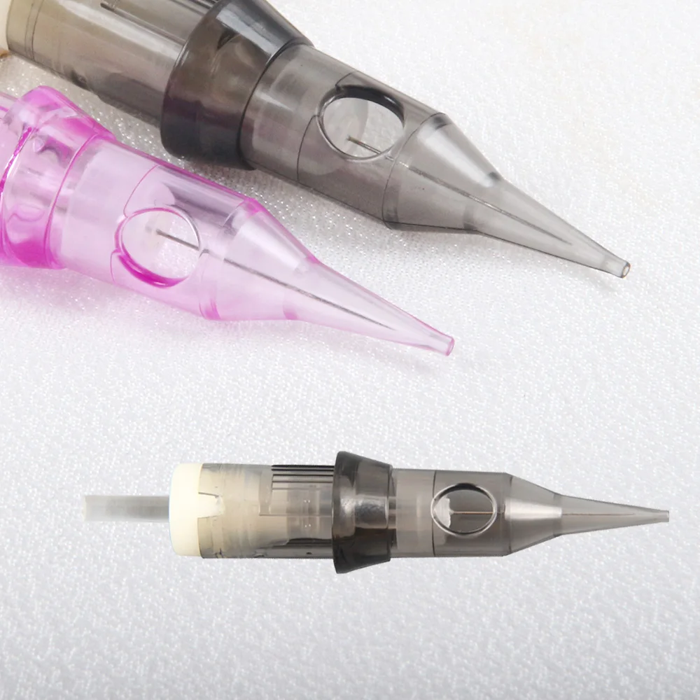 OEM Premium Tattoo Cartridge Needles 0.15/0.16MM Assorted Round Liner Makeup Tattoo Needles 20PCS