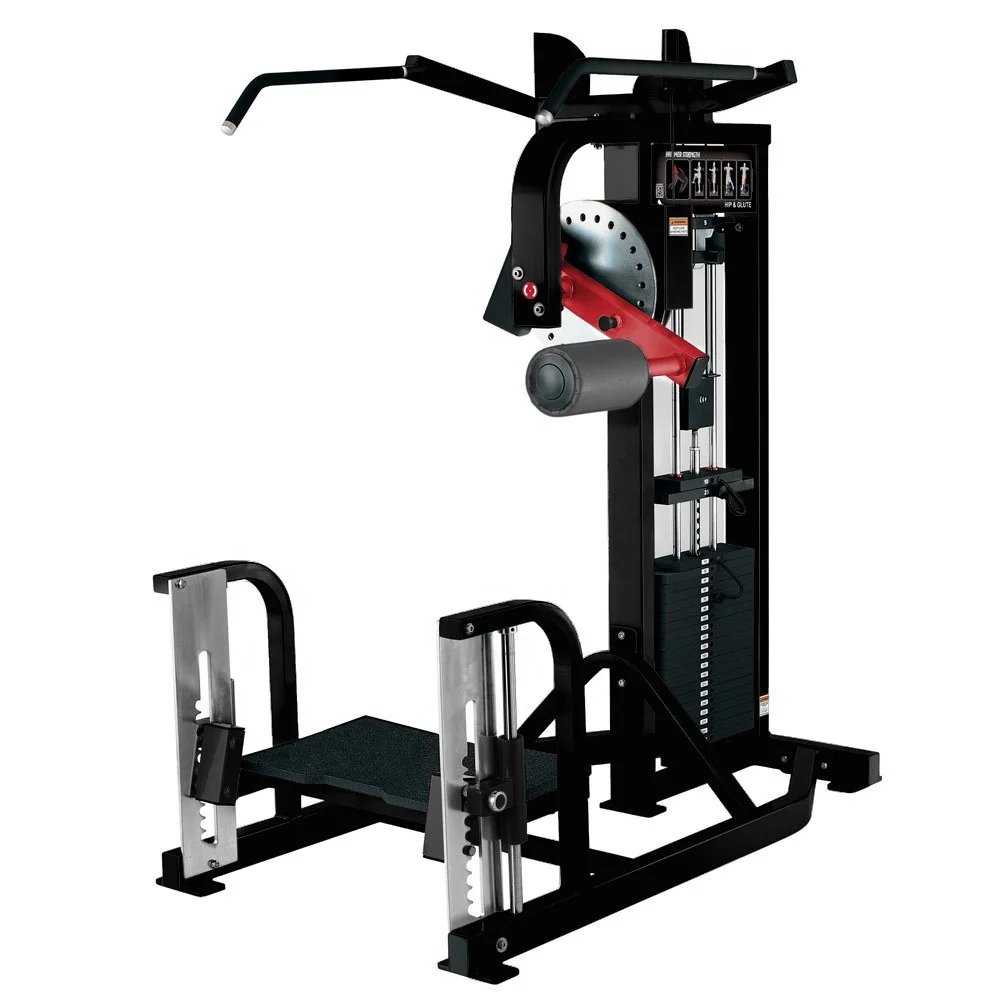 CE Approved Hip and Glute Bodybuilding Equipment with 6mm Steel Cable