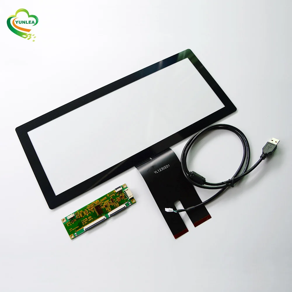 
Yunlea Outdoor indoor device Open Frame 12.3' inch capacitive touch screen panel overlay kit 