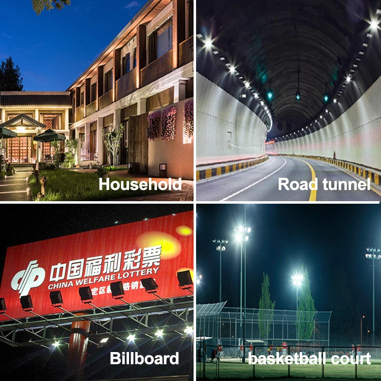 Китайский производитель черный водонепроницаемый наружный светодиодный отражатель 220 В 50 Вт 100 150 200