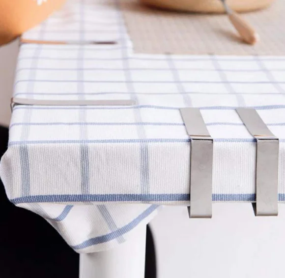 
Picnic wedding parties home tablecloth clips stainless steel/metal tablecloth holder 