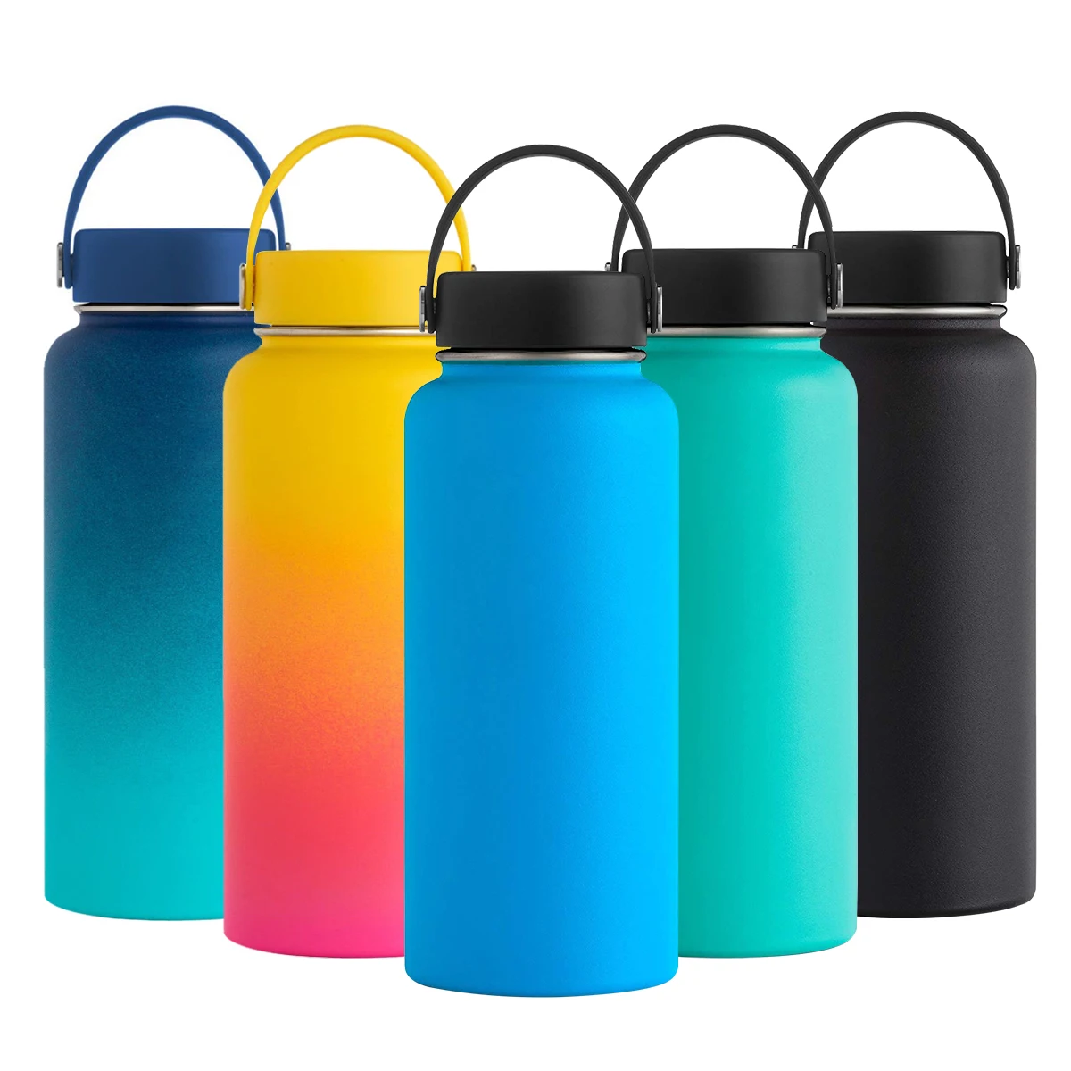 
WeVi 32oz Eco Friendly Hot Custom Vacuum Insulated Sport Drink Bottle Stainless Steel Water Bottles With Custom Logo And Cap 