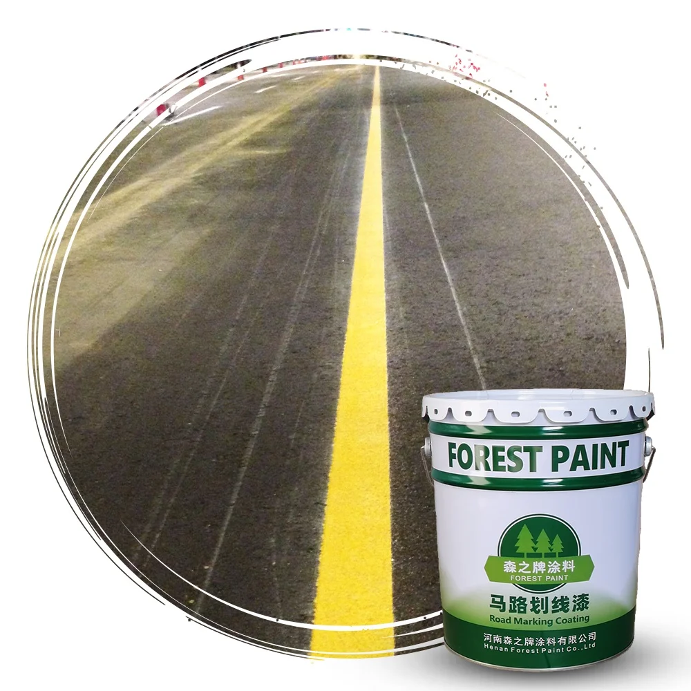 China manufacturer high performance reflective road traffic coating color paint for road marking line