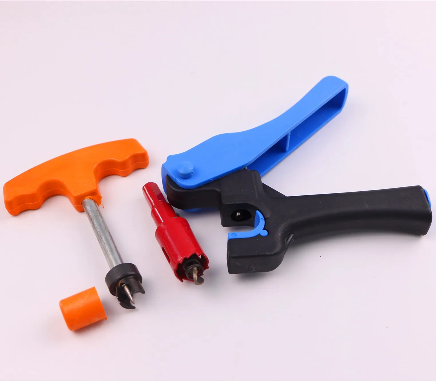 Agriculture Drip Irrigation Pipe System tape hole punch for lay flat hose tubes