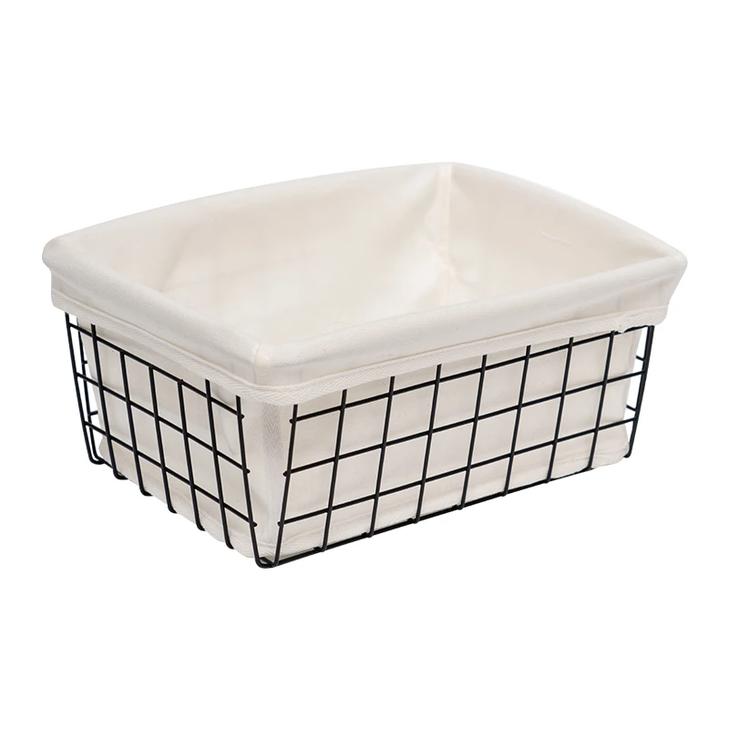Multifunctional Wire Storage Baskets Vegetable Fruit Organizer Basket for Pantry Bathroom Kitchen Desktop Sundries Basket