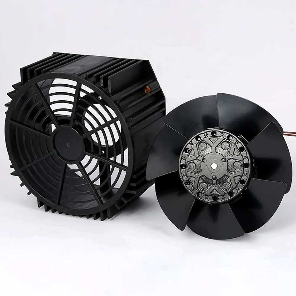 CNC Automatic Tool Change Spindle Motor Fan Instead Of 9KW Cooling Fan With Shell Machine Tool ATC Spindle Wood Carving