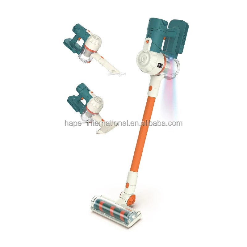 Kids Vacuum Cleaner Toy With Pretend Role Play Household House Keeping Cleaning Set Kitchen Appliance Toys