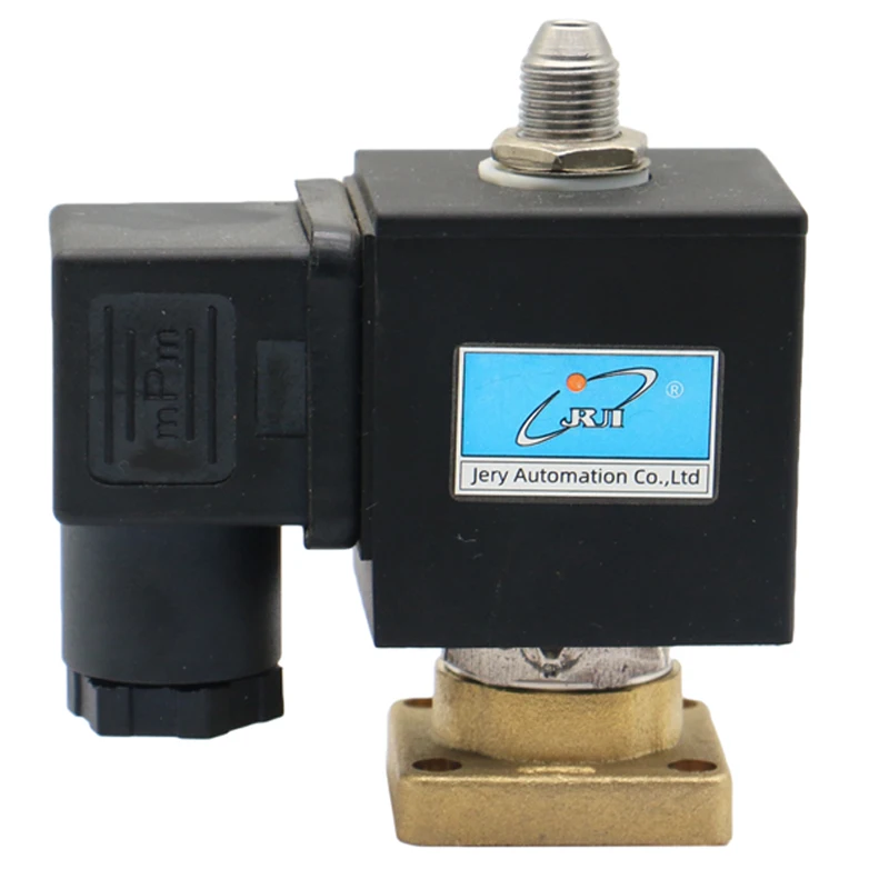 Factory Price 3/2 Way Direct Acting Mini Brass Solenoid Valve For Air Compressor