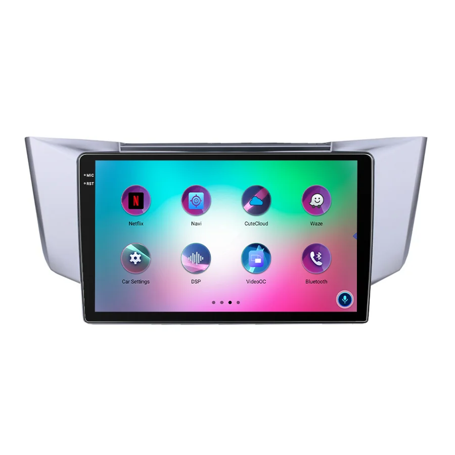 Android 13 Car Video Player 8 core 4+64gb For Lexus RX300 RX330 RX350 2003-2010 Car GPS Navigation 4g lte