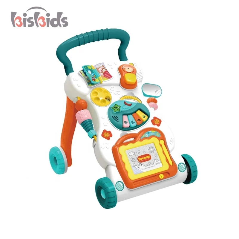 Multifunction model hand push educational stroller baby walker toy music (62461205364)