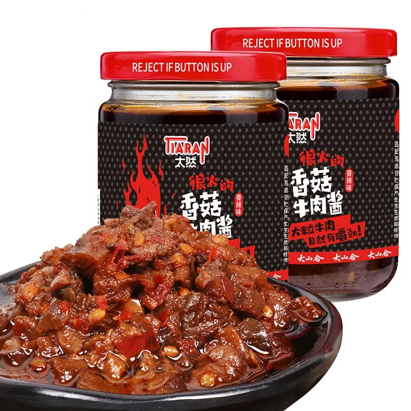 Delicious Specialty Shiitake Mushroom Beef Sauce