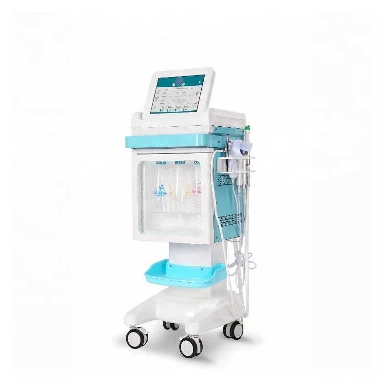 2023 big deep cleaning H2O2 Aqua Peeling 6in1Diamond Dermabrasion facial multifunctional Hydro dermabrasion machine