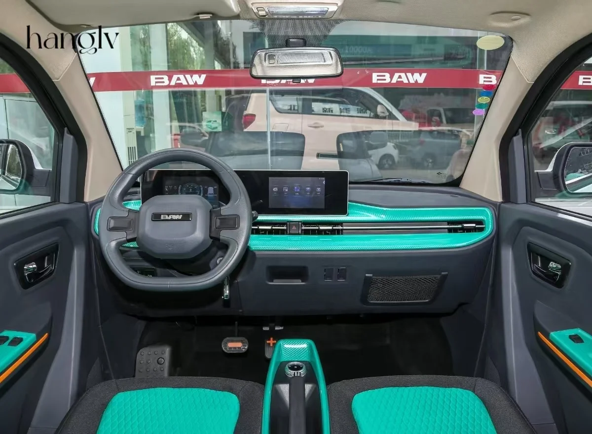 BAW factory outlet high speed cheap electric car mini descapotable electric ev car mini right hand steering