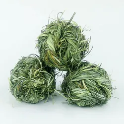 New Snack Rabbit Guinea Pig Chinchilla Timothy Hay Pellets Pet Toys Grass Balls For Rabbits