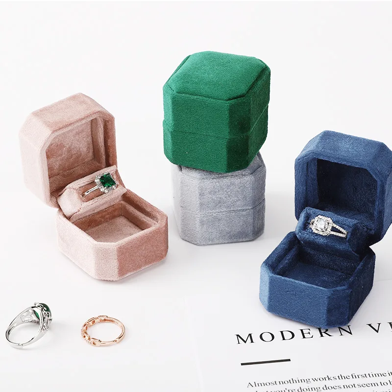 High Quality Custom Jewelry Box Wholesale Cheap Price for Wedding Gift or Birthday Gift Ring Box Cheap Price