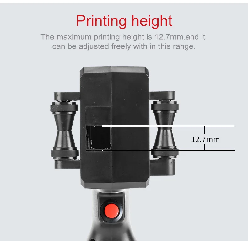 Semi-automatic High Quality with Low Loss Inkjet Label Printing Machine for Plastic Bag Bottle