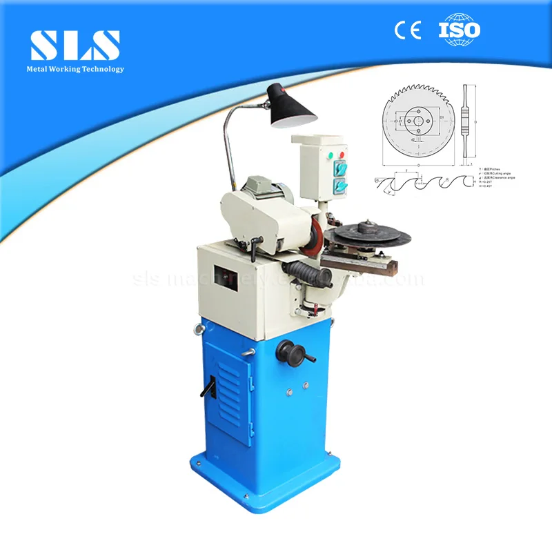 Полуавтоматическая машина для заточки круглых пил с ЧПУ из быстрорежущей стали