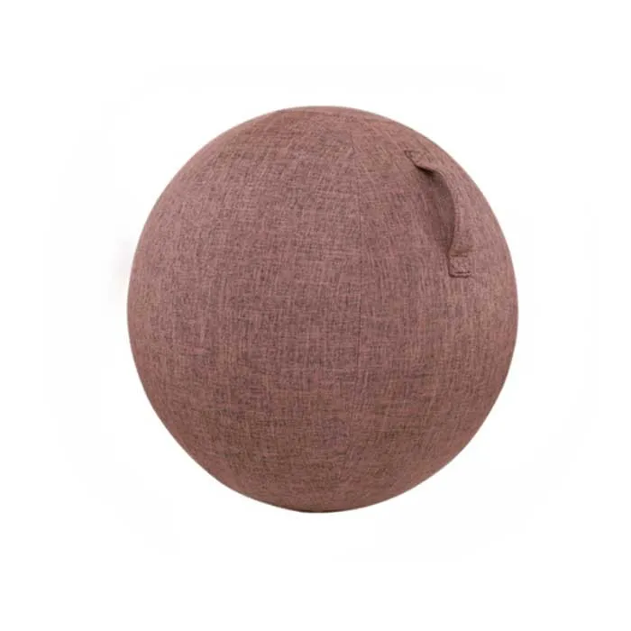 Premium Quality Scratch-resistant Linen 65cm Balance Fitness Yoga Ball Cover