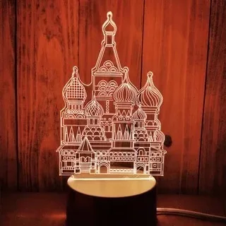 Настольная светодиодная зеркальная доска