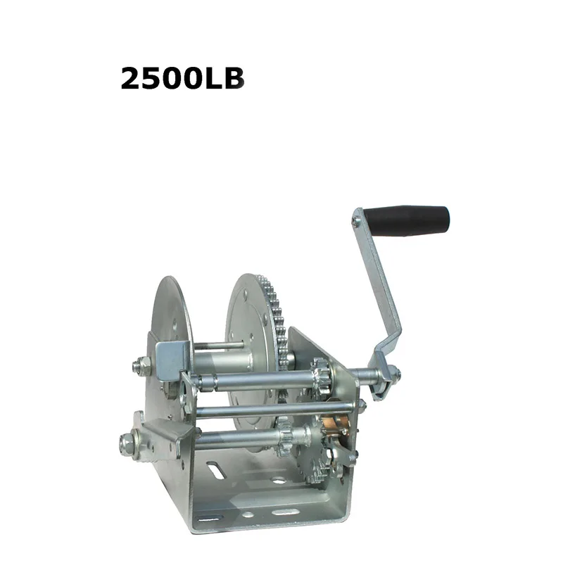 2500 lb Cable Hand Winch Boat-Truck-Car-Trailer-ATV tripod winch no strap