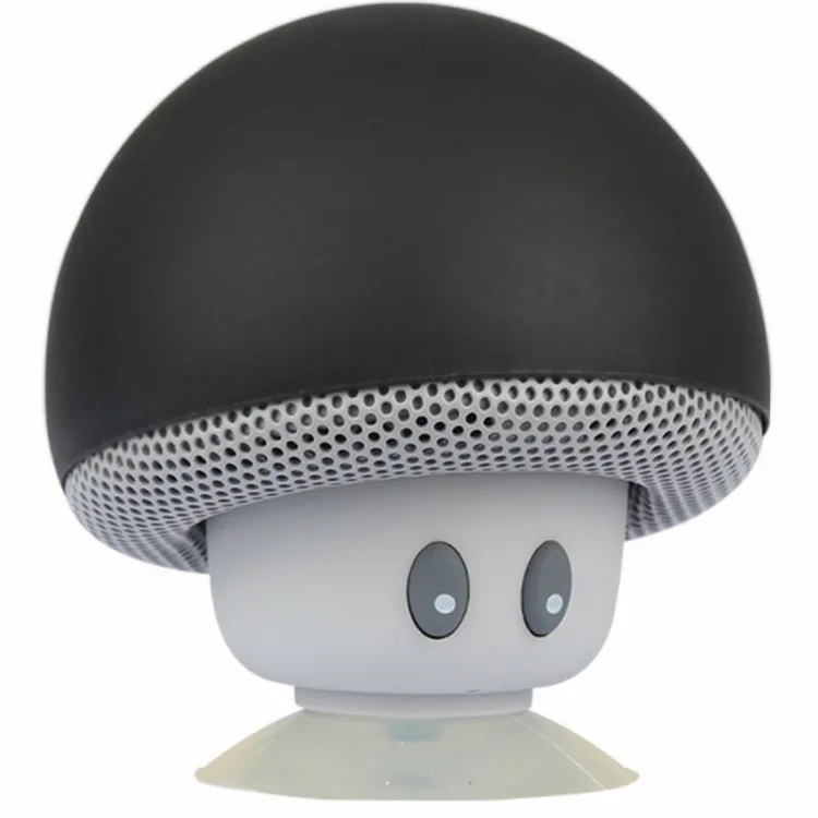 Favorable Novel Sucker Mushroom  Hands Free Wireless Blue tooth Mini Speaker