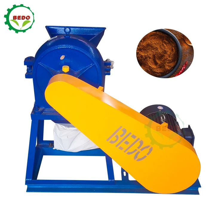 500kg Per Hour Indonesia Corn Grinder/ Maize Grain Crushing Machine/ Corn Grinding Disk Mill