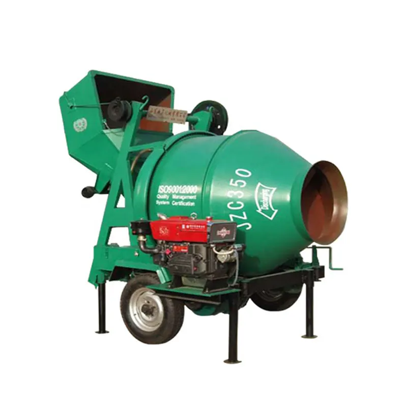 Concrete Mixer Jzc500 Drum Type Tipping Bucket Mixer 500L Fully Automatic Cement Mortar Mixer For Construction Sites