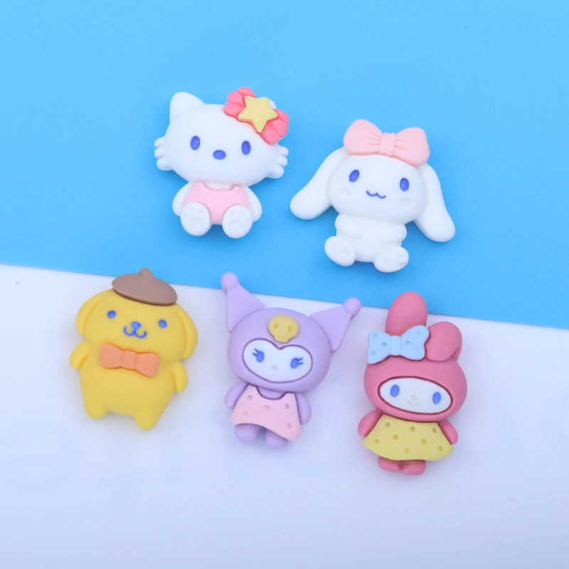 Professional Manufacturer flat back resin kawaii cabochon charms Jewelry Making For Slime Charms