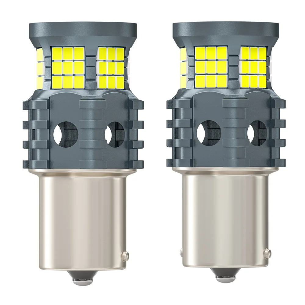 Car DC12V 3030 15 SMD 60led Car LED Turn Signal Brake Light Bulbs 1156 1157 truck tail lights with High Brightness