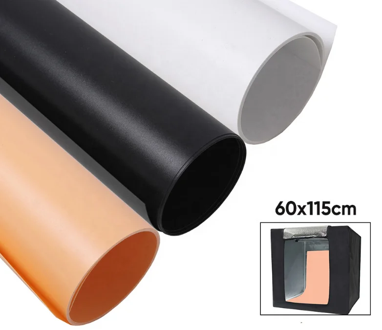 2020 professional 60cm mini led foldable soft fill portable simple product still life light with bracket camera Photo studio box