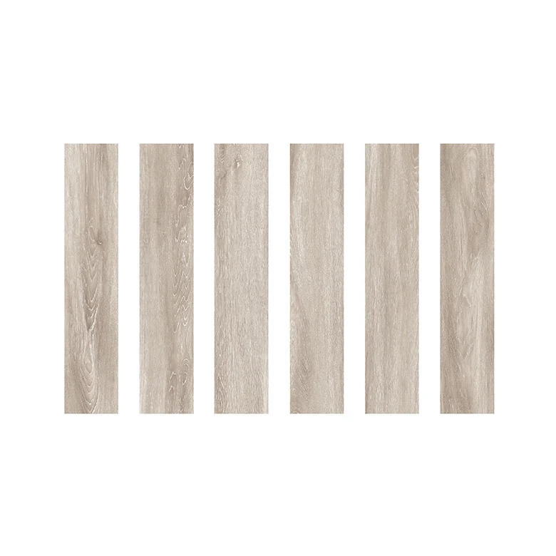 Natural wood effect tiles wood look ceramic floor tile 20x100  matte porcelain wooden like tile