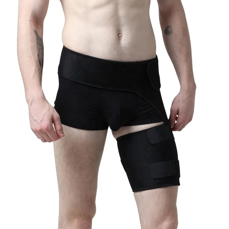 Bandage Hip Stabilizer Thigh Sleeve Brace High Quality Adjustable Hip Support Strap For Adult Hip Support