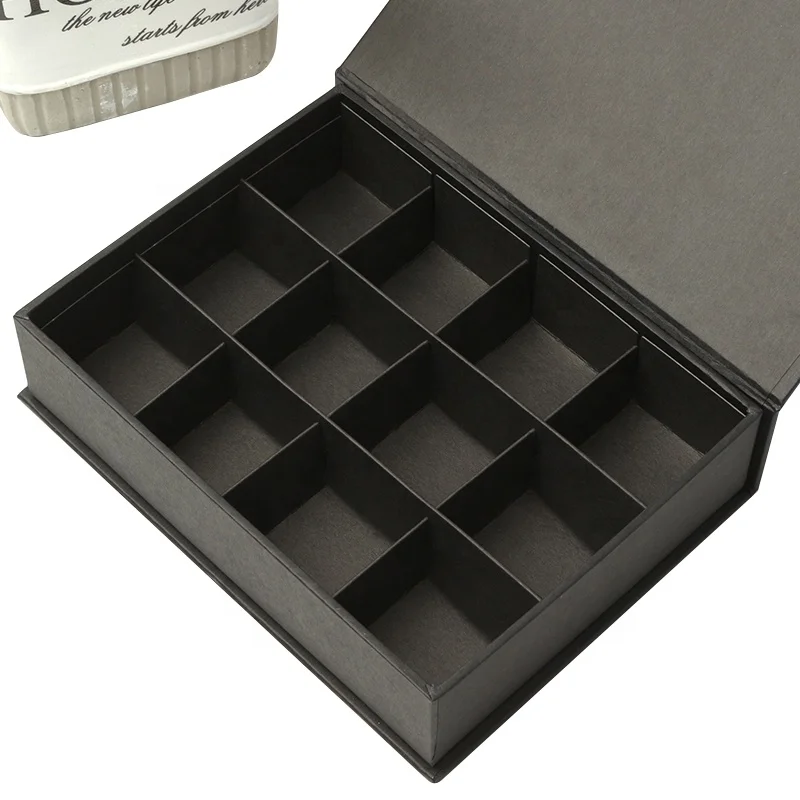 
High End Empty Gift Packaging Candy Chocolate In Box With Components 