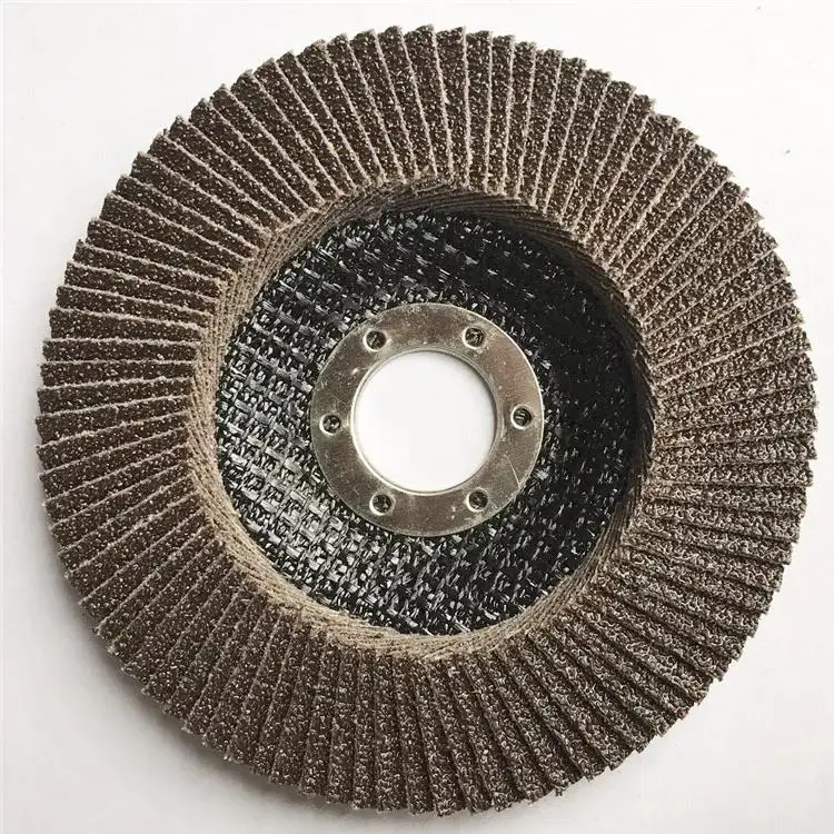 High Quality 115mm 40/60/80/120 Grit Abrasive Grinding Wheel silicon carbide flap disc