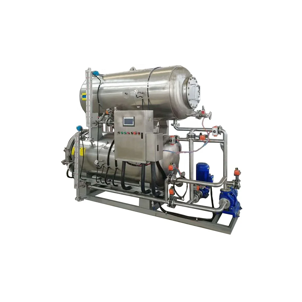 New Small Glass Bottle Mushroom Autoclave Sterilizer Retort Pouch Machine Canned Food Sterilizer Autoclave Retort