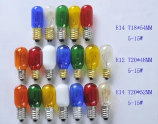 Factory price for E14S 15W T22 oven bulbs Microwave bulb