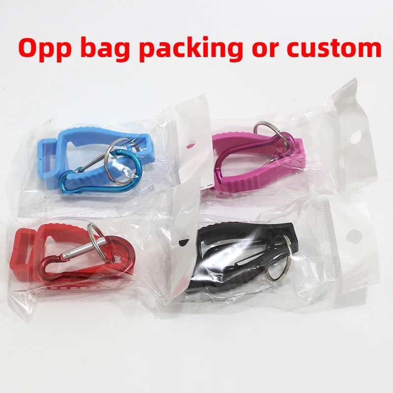 High Quality Glove Clips Metal Carabiner Keeper Of Gloves Hooks For Hanging Glasses Helmets, Gloves Hanger for Belt Loop Guard