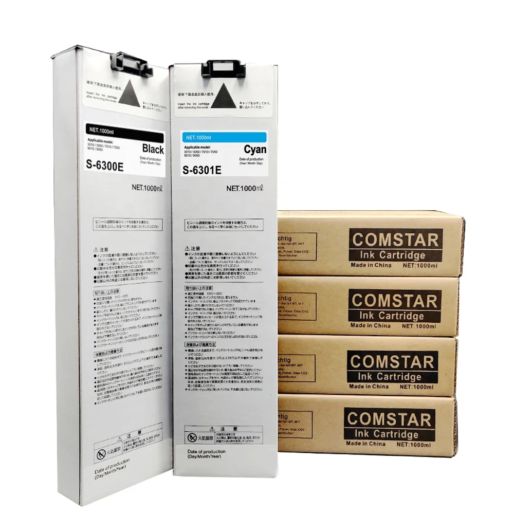 9050 7050 чернила Comstar прямая Заводская цена совместимые с ризографом 7010 3050 3010 для Riso Comcolor