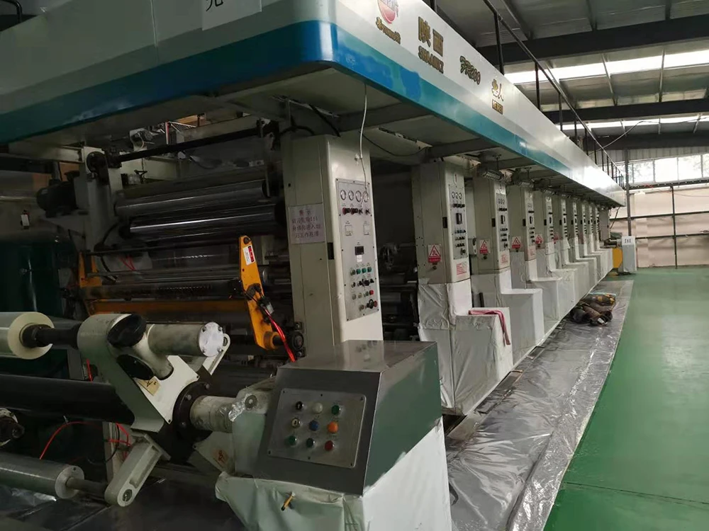 
Beiren 12 colors rotogravure printing machine with energy saving heat pump 