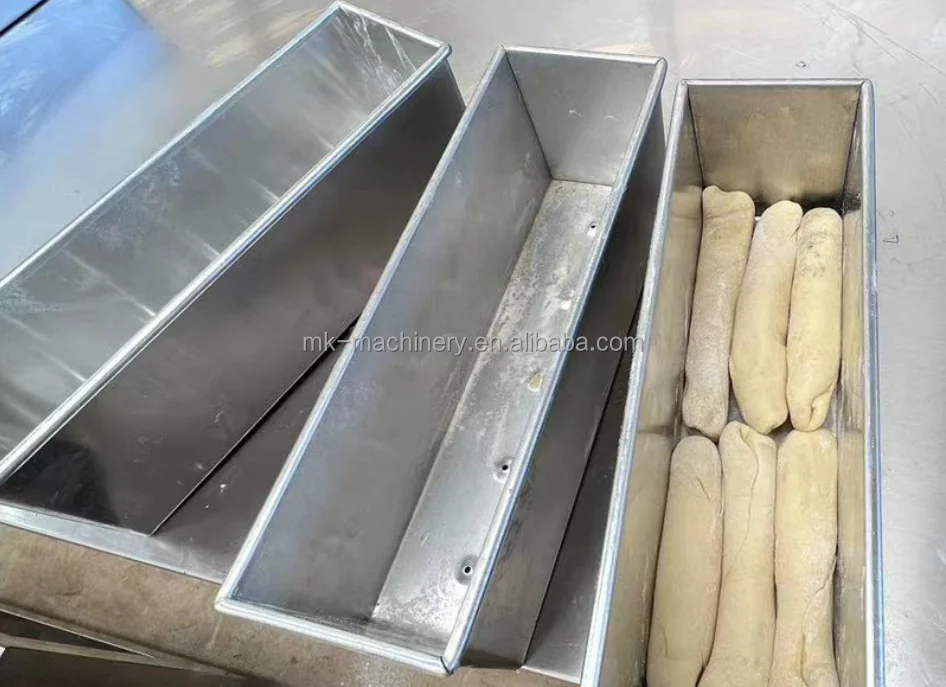 Toast bread production line /full automatic toast  loaf bread making machine