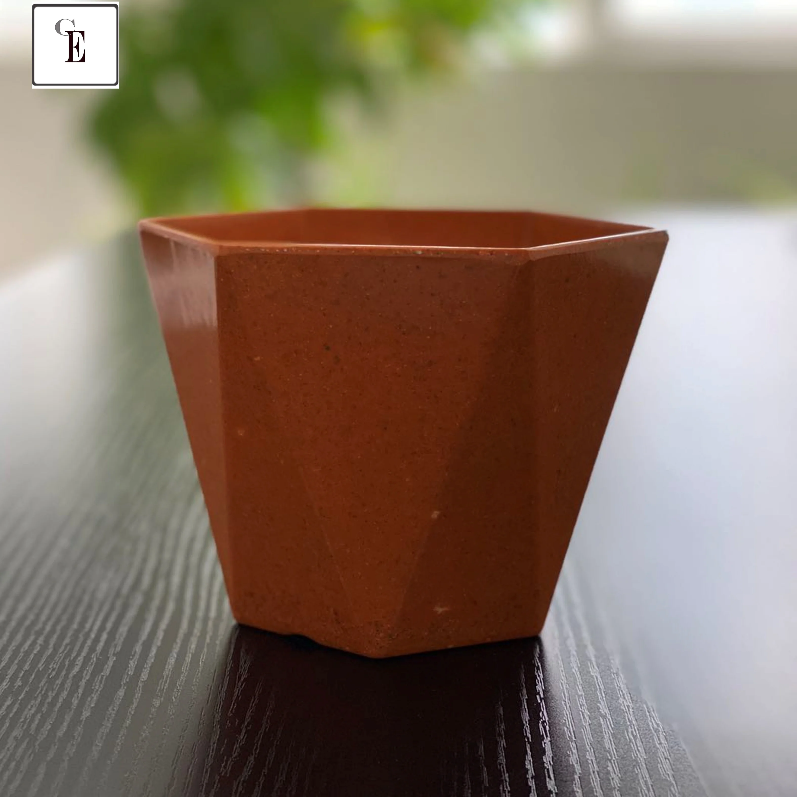 Stackable flower and plants  melamine plastic pots