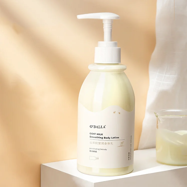 High Quality Moisturizing Nourishing Black Skin Body Lotion Wholesale Organic Body Care Goat Milk Body Lotion