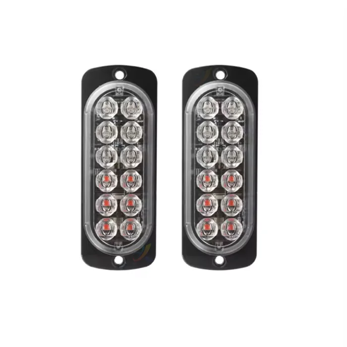 12V 24V warning light bar led flashing warning light beacon traffic flashig lights for car