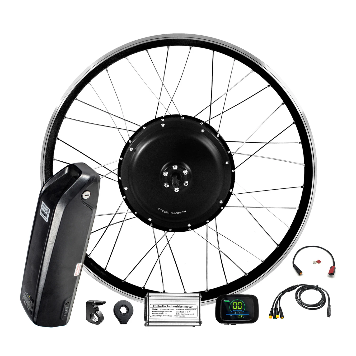 Electric bike 500W e-bike 8fun brushless hub motor; electric bike dc motor