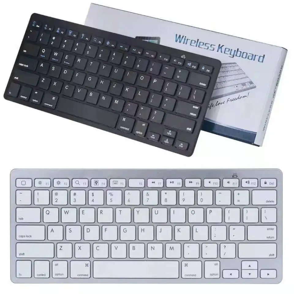 Keyboard Manufacturers Hot Selling Chocolate Portable ultra thin Wireless Keyboard For Mac PC iphone ipad IOS keyboard